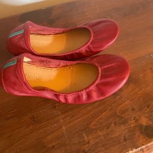 Tieks Cardinal Red Ballet Flat